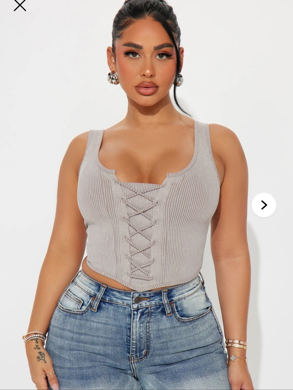 Taupe Tank Top